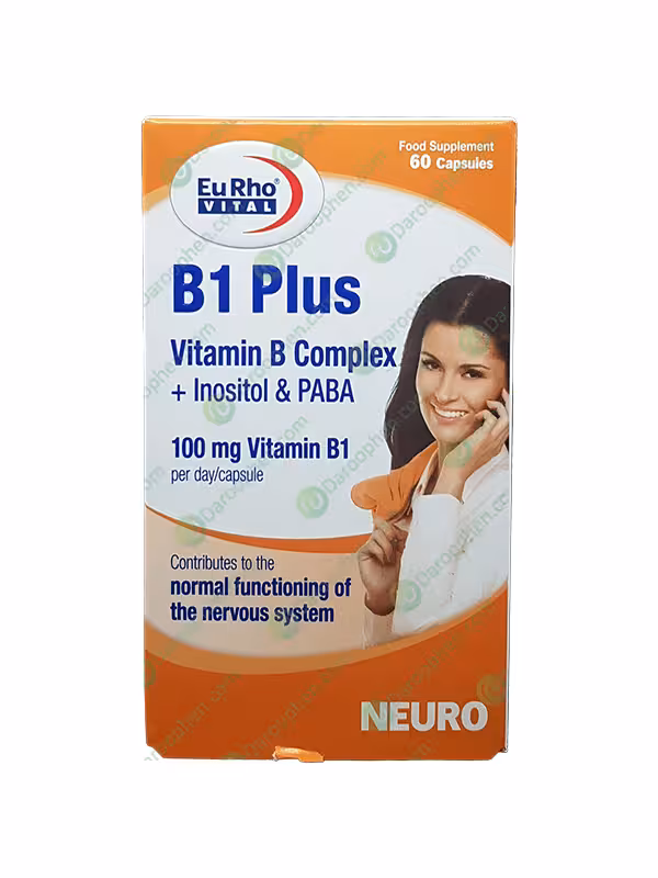 کپسول ویتامین B1 پلاس یوروویتال
