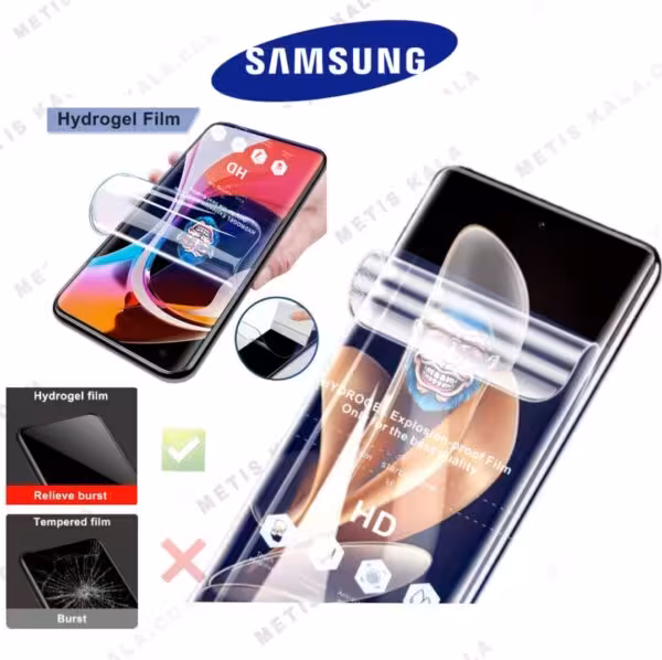 گلس نانو هیدروژل گوشی های Samsung Edge