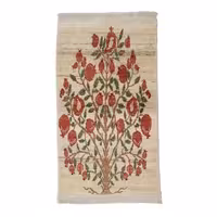 گبه دستبافت یک متری طرح درخت انار کد 4010924