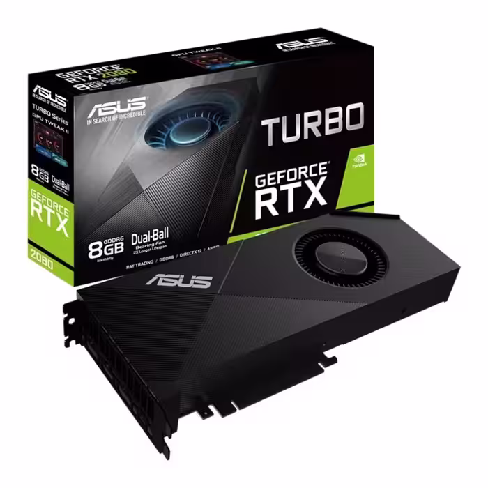 کارت گرافیک ایسوس TURBO GeForce RTX 2080 8G