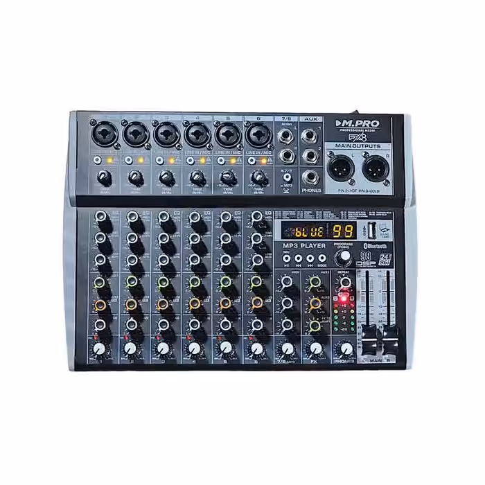 میکسر صدا ام پرو مدل MPRO FX8