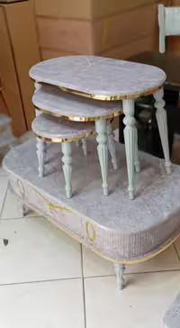 ست کامل میز جلو مبلی و عسلی وکیوم