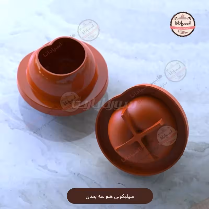 قالب سیلیکونی هلو سه بعدی