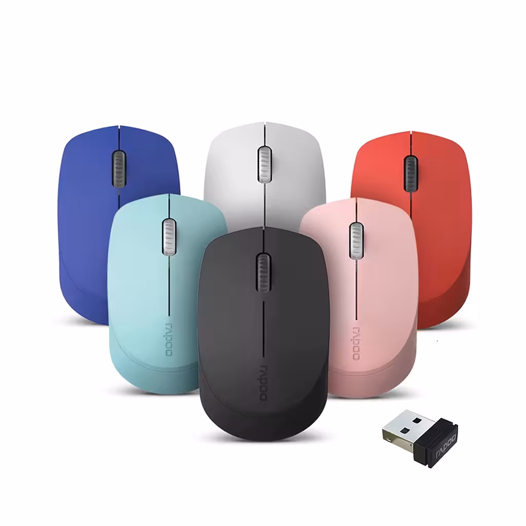 ماوس (موس) بی سیم سایلنت دو حالته رپو مدل Rapoo M100G Silent