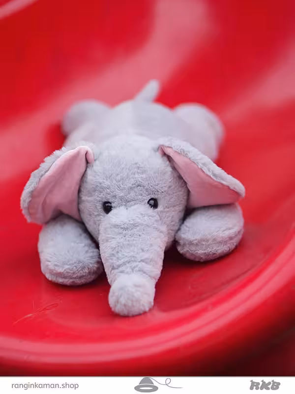 عروسک فیل تنبل کد 965 Lazy elephant doll