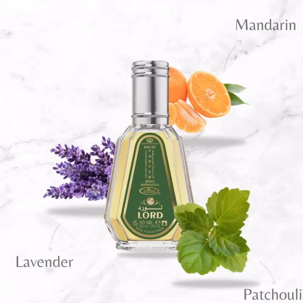 ادکلن لورد برند الرحاب ساخت کشور امارات حجم 50 میل