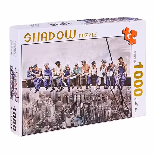 پازل 1000 تکه شادو طرح صرف ناهار بر فراز آسمان خراش