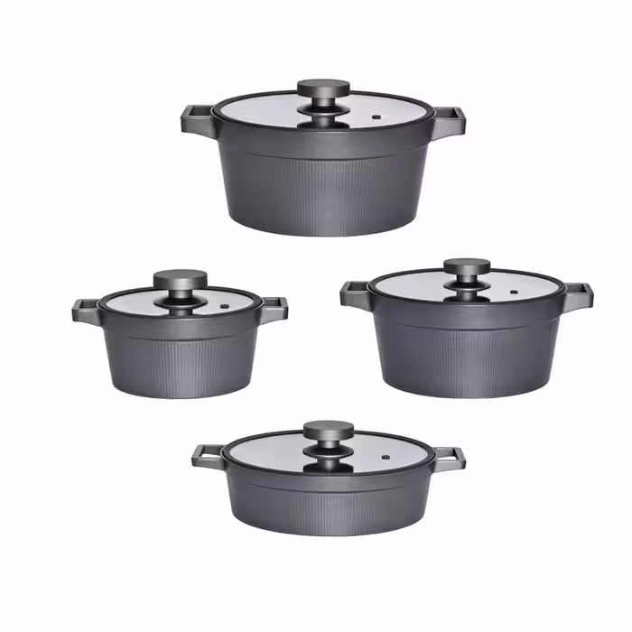 سرویس پخت و پز 8 پارچه یونیک مدل دیاموند کد 8504 | کالا مکس