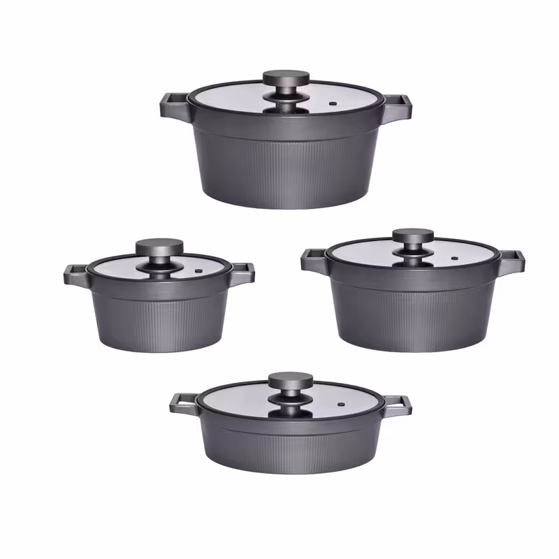 سرویس پخت و پز 8 پارچه یونیک مدل دیاموند کد 8504 | کالا مکس