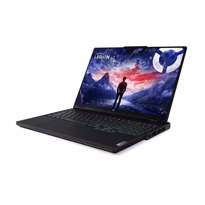 لپ تاپ لنوو مدل LEGION PRO 7، پردازنده I9-14900HX، حافظه 64 گیگابایت رم، حافظه 1 ترابایت SSD، کارت گرافیک 16 گیگابایت RTX4090، صفحه نمایش WQXGA IPS
