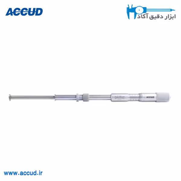 میکرومتر عمق شیار 50-25 میلی متر Accud (اکیود) مدل 344-002-01
