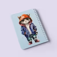 دفترچه یادداشت خط‌دار گربه کیچ بوک (KITSCH BOOK)