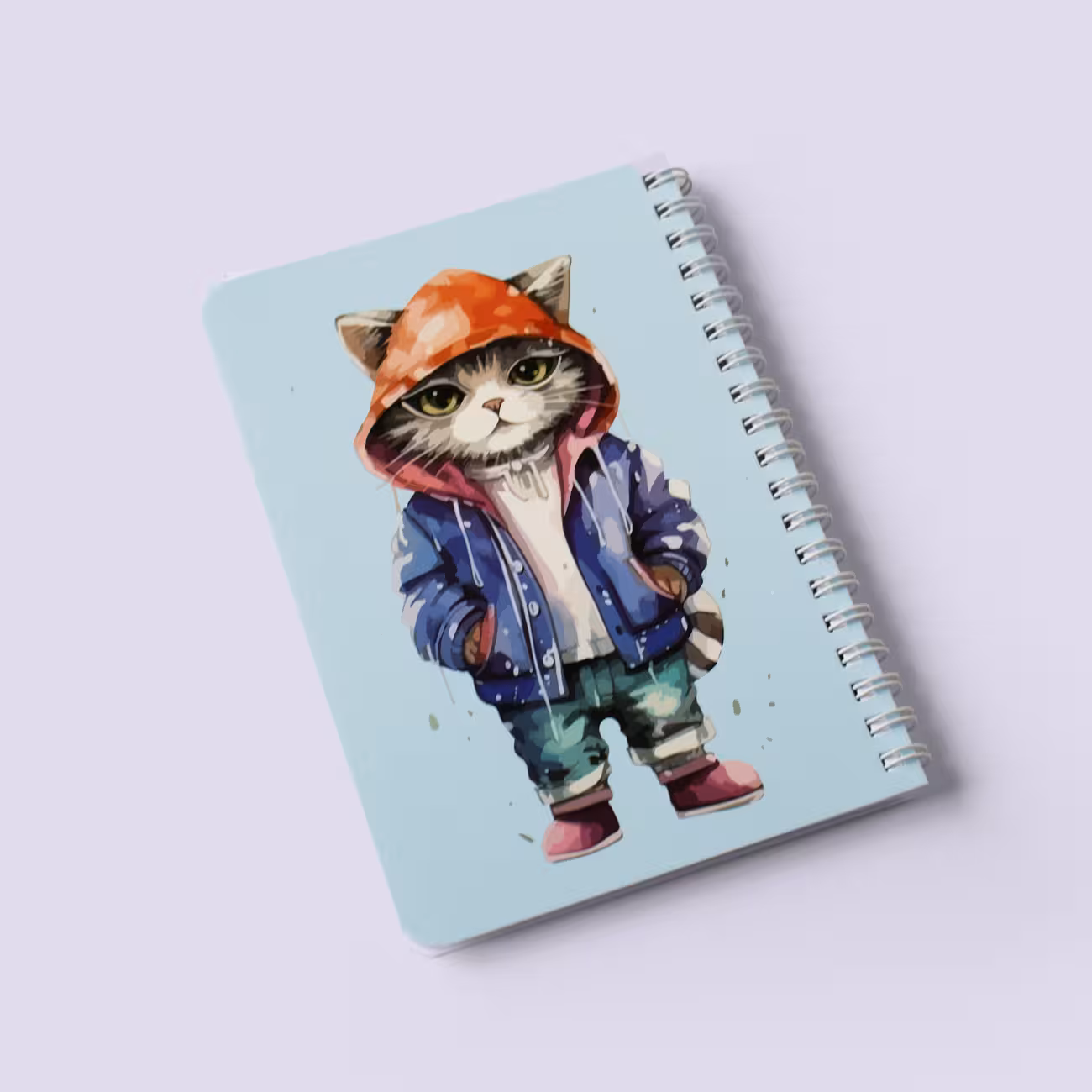 دفترچه یادداشت خطدار گربه کیچ بوک (KITSCH BOOK)