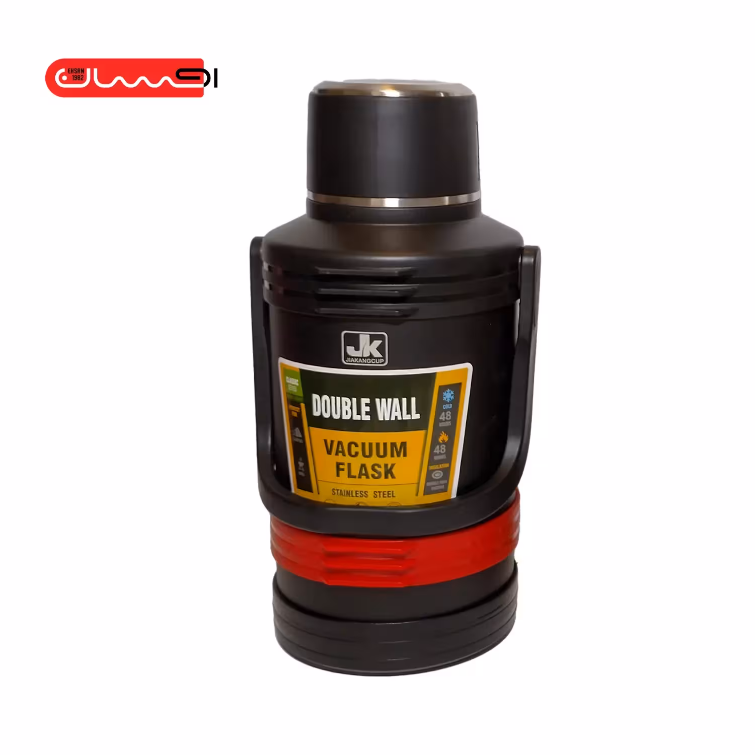 فلاسک استیل دو جداره ی 3000 میل سفری کد 33 – 1549