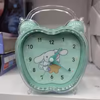 ساعت رومیزی فانتزی زنگدار ( زنگ دار ) ( خرید عمده و تک ساعت رومیزی گناوه مارکت )12