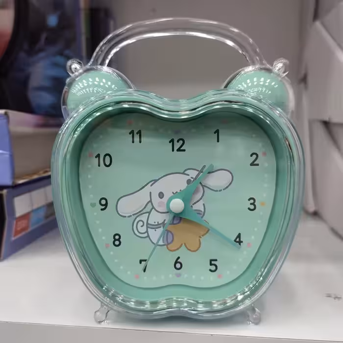 ساعت رومیزی فانتزی زنگدار ( زنگ دار ) ( خرید عمده و تک ساعت رومیزی گناوه مارکت )12