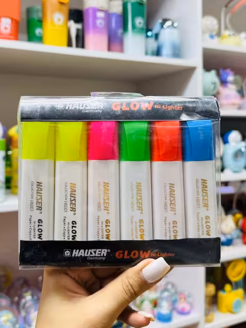 هایلایتر هایزر مدل H6001 بسته 6 عددی