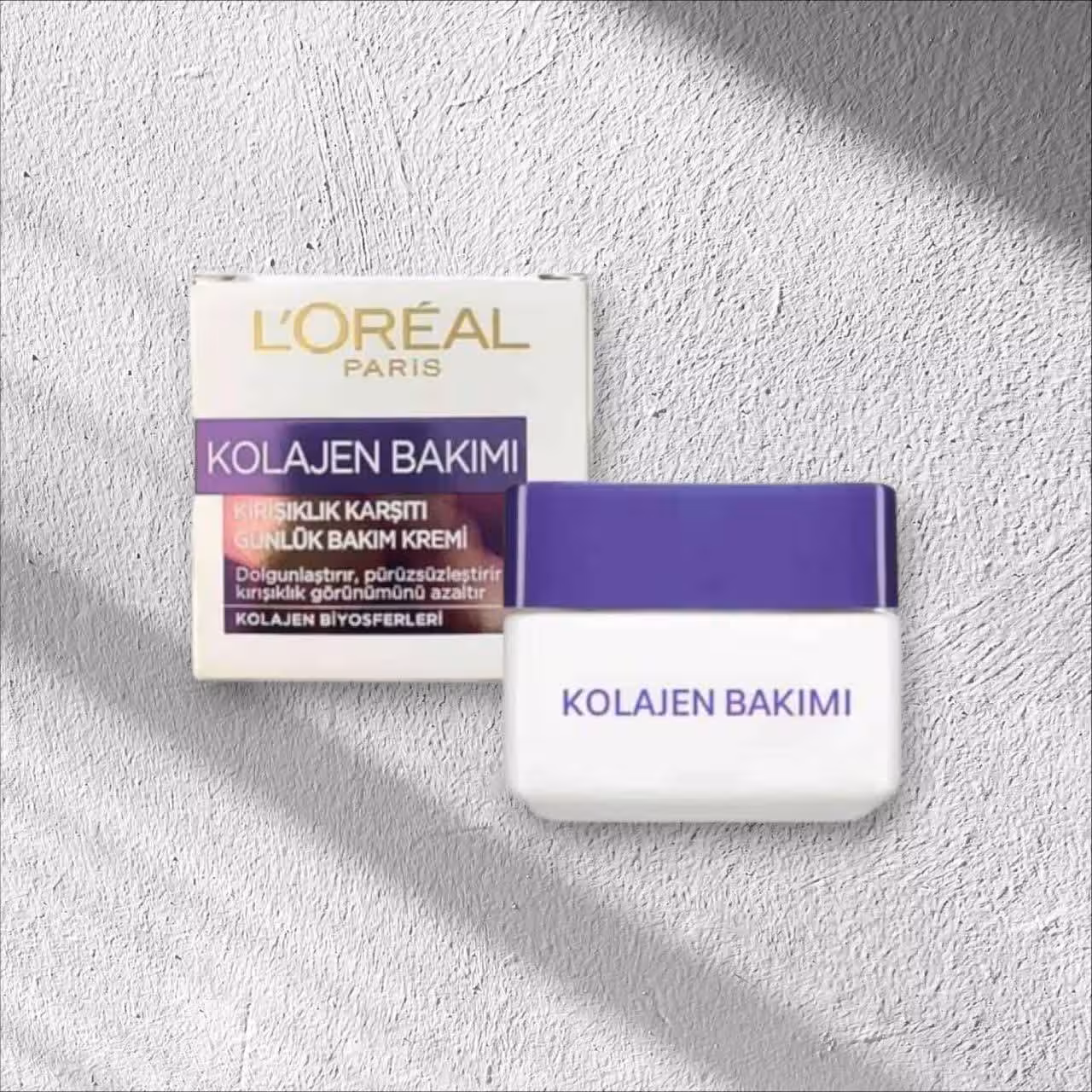 کرم کلاژن ساز لورال L’Oreal با خاصیت ضد پیری قوی حجم 50 میل