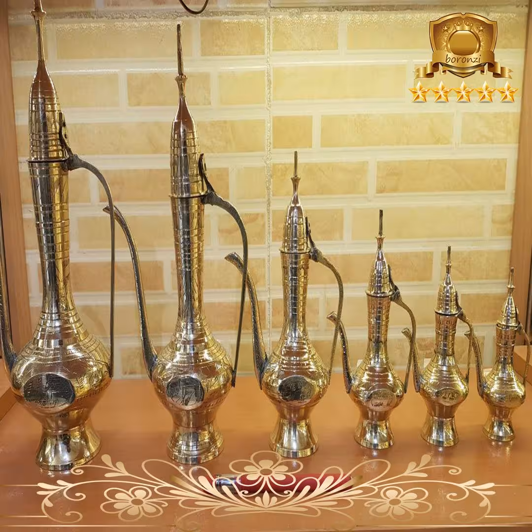 آفتابه برنجی کد 1200