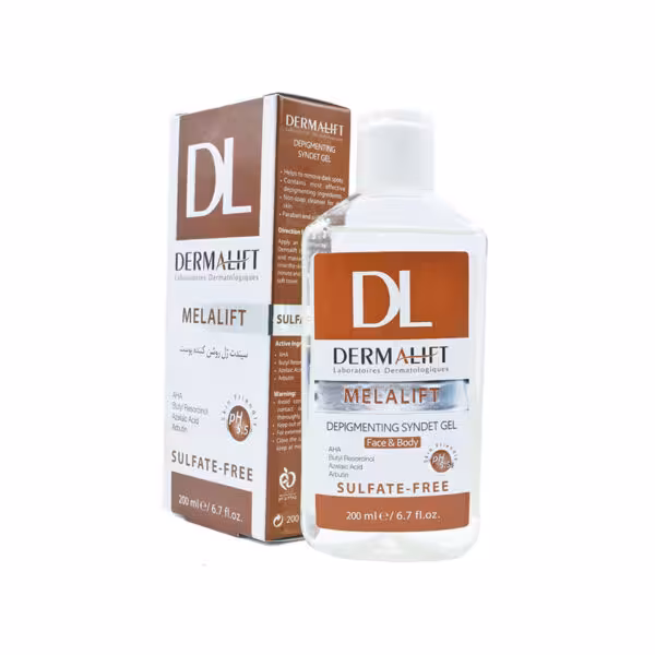 سیندت ژل روشن کننده پوست ملالیفت درمالیفت Dermalift Melalift Depigmenting Syndet Gel
