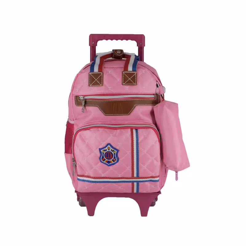 کوله پشتی چرخ دار مدل Makayla به همراه جامدادی | چاوه