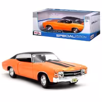ماکت ماشین شورلت Chevrolet 454 Sport 1971 1:18 برند مایستو