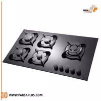 اجاق شیشه‌ای بیمکث مدل 5097 مشکی