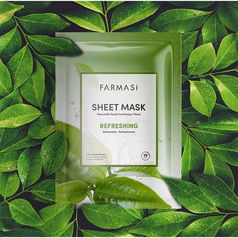 ماسک ورقه ای چای سبز فارماسی FARMASI | فروشگاه ارس ترک