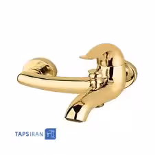شیر حمام راسان مدل اکتاو طلایی | تپس ایران فروشگاه آنلاین شیرآلات