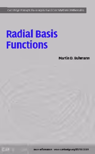 خرید و دانلود نسخه کامل کتاب Radial Basis Functions: theory and implementation