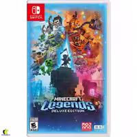 خرید بازی Minecraft legends نسخه دلوکس برای نینتندو سوییچ