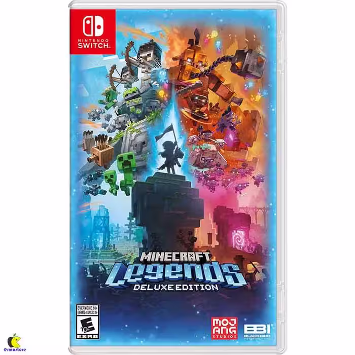 خرید بازی Minecraft legends نسخه دلوکس برای نینتندو سوییچ