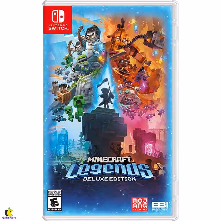 خرید بازی Minecraft legends نسخه دلوکس برای نینتندو سوییچ