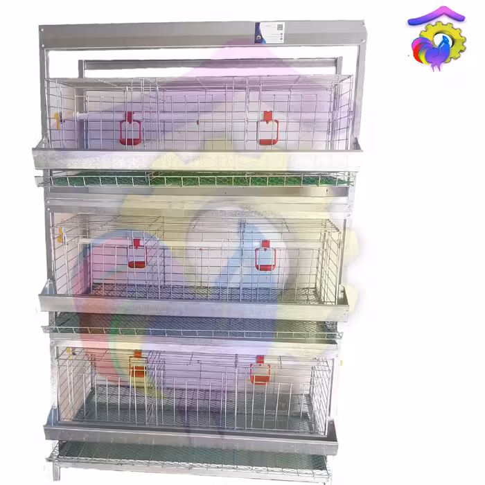 قفس  سه طبقه کبک تخم گذار ، پس کرایه