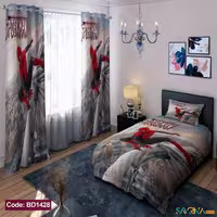 ست اتاق خواب پسرانه طرح سوپرمن کد BD1428