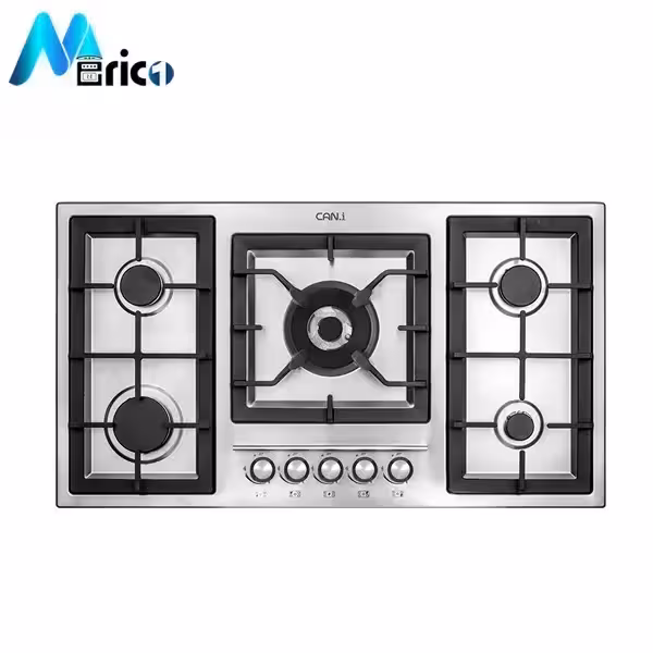 گاز رومیزی کن کد IS9505 پنج شعله استیل