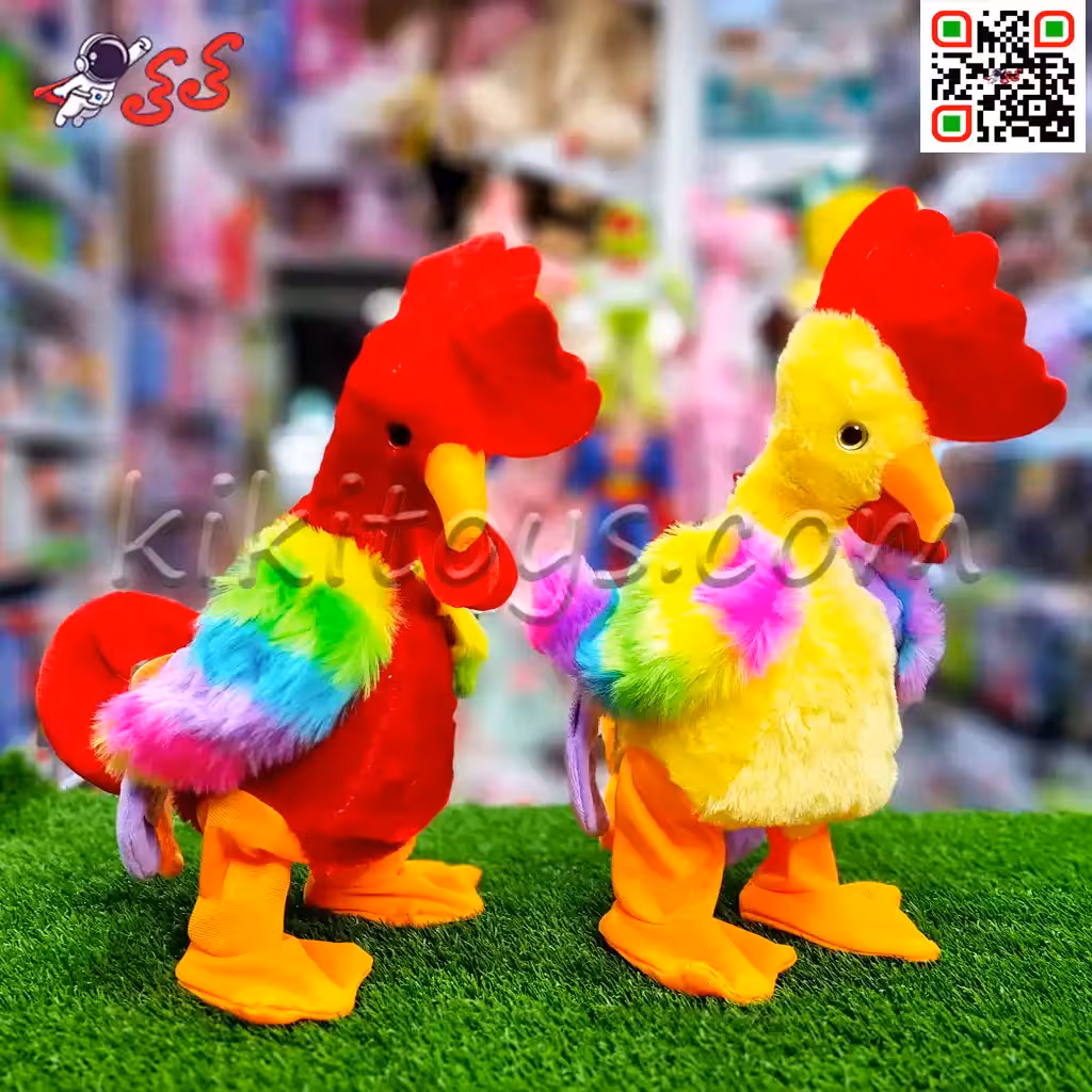 عروسک خروس رقاص اسباب بازی