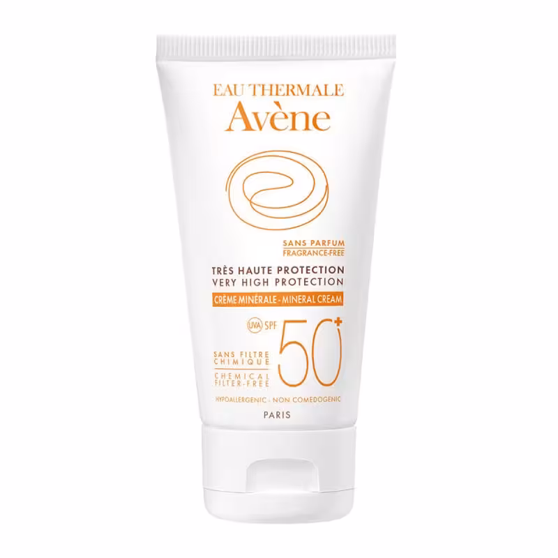 کرم ضد آفتاب Avene مدل  Mineral SPF 50
