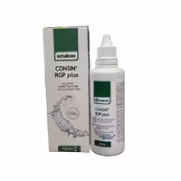 محلول شستشوی لنز هارد شالکون مدل Consin RGP Plus حجم 120میلی لیتر