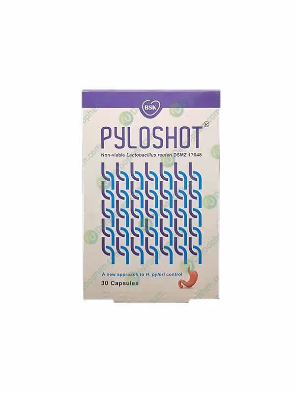 کپسول پایلوشات بی اس کی 30 عدد – BSK Pyloshot 30 Capsules