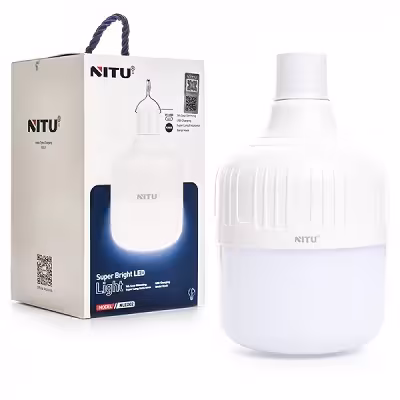 لامپ شارژی حبابی نیتو NITU مدل NLED02