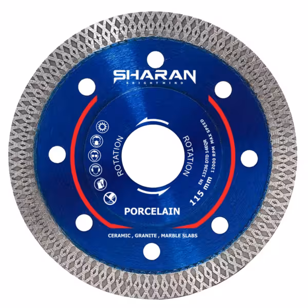 صفحه برش پرسلان شاران مدل DISK 115 سایز 115 میلی متر