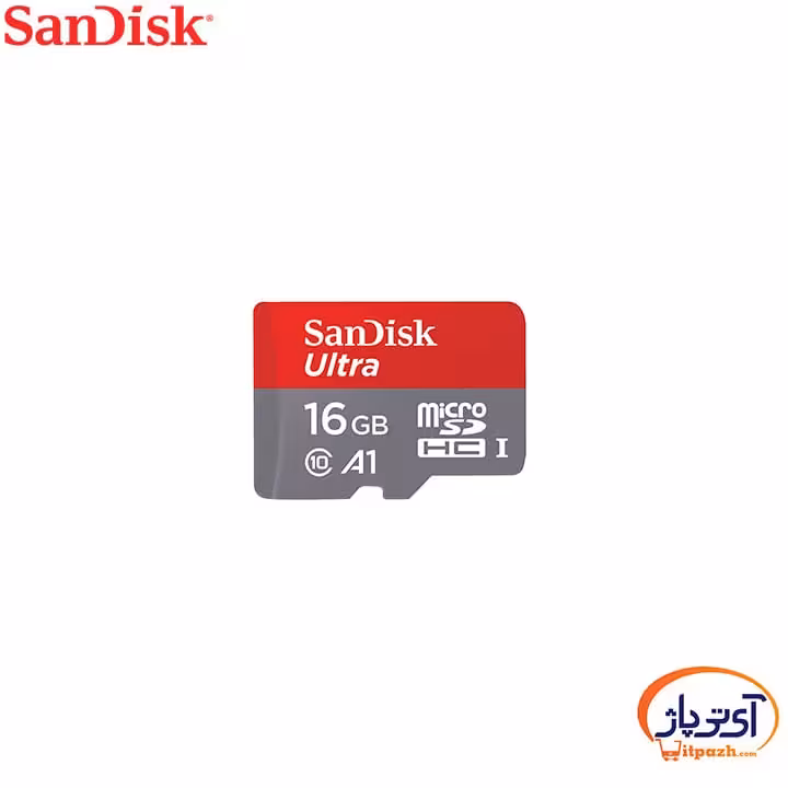 کارت حافظه microSD Ultra A1 ظرفیت 16 گیگابایت سندیسک سرعت 100m/s