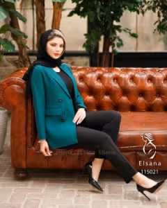 مانتو کتی زنانه کرپ مدل آشا