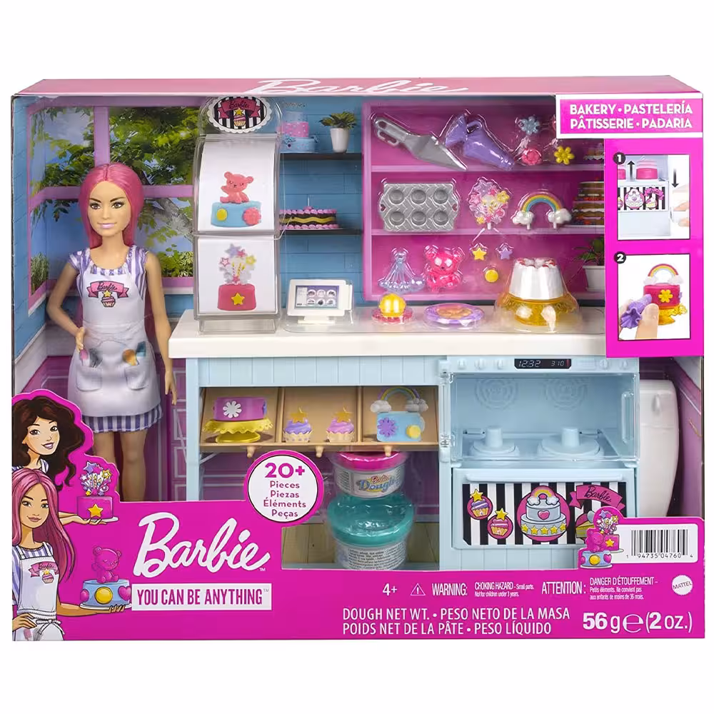 ست کیک‌پزی و عروسک