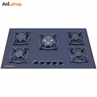 اجاق گاز صفحه ای شیشه ای دو شعله مدل توکار
