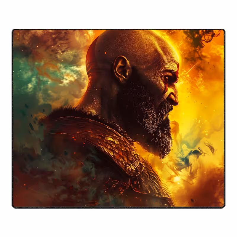 ماوس پد گیمینگ طرح God OF War