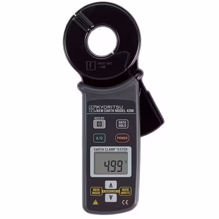 ارت تستر کلمپی کیوریتسو مدل KYORITSU 4200 ا EARTH CLAMP TESTER KYORITSU 4200