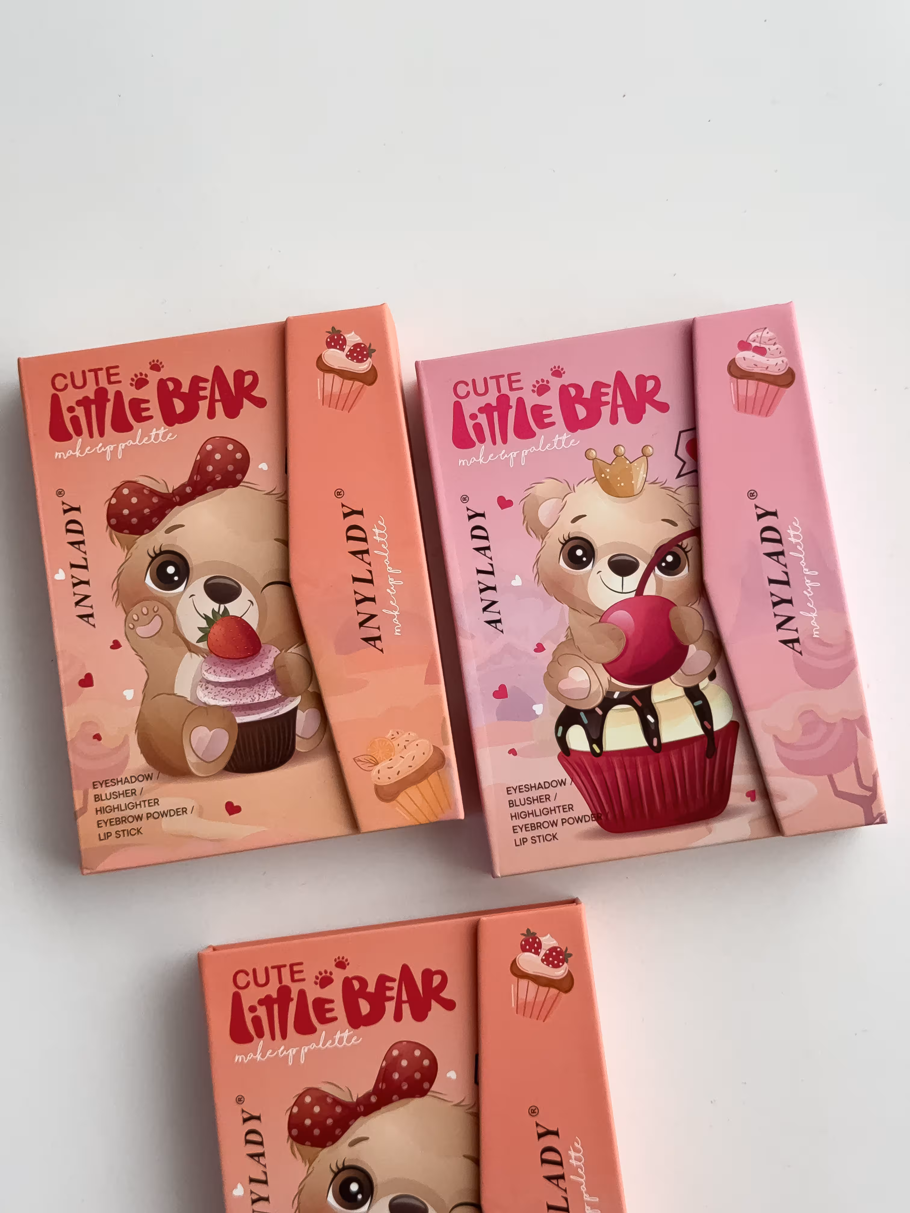 پالت سایه کیفی آنی لیدی مدل خرس کوچولو 8624