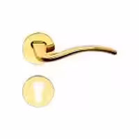 دستگیره در بهریزان  مدل 4652R  طلایی براق